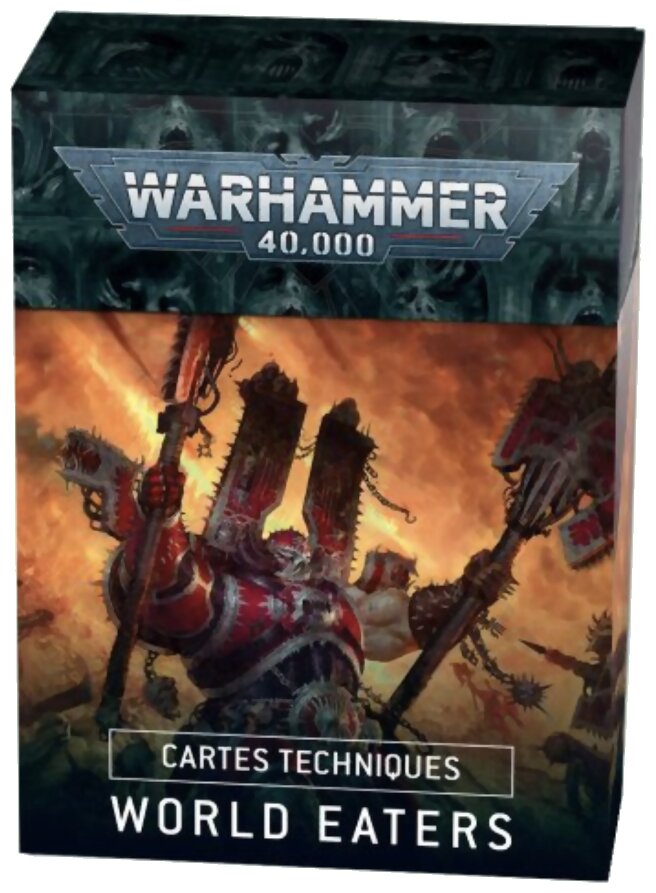 Warhammer Cartes Techniques World Eaters Myludo